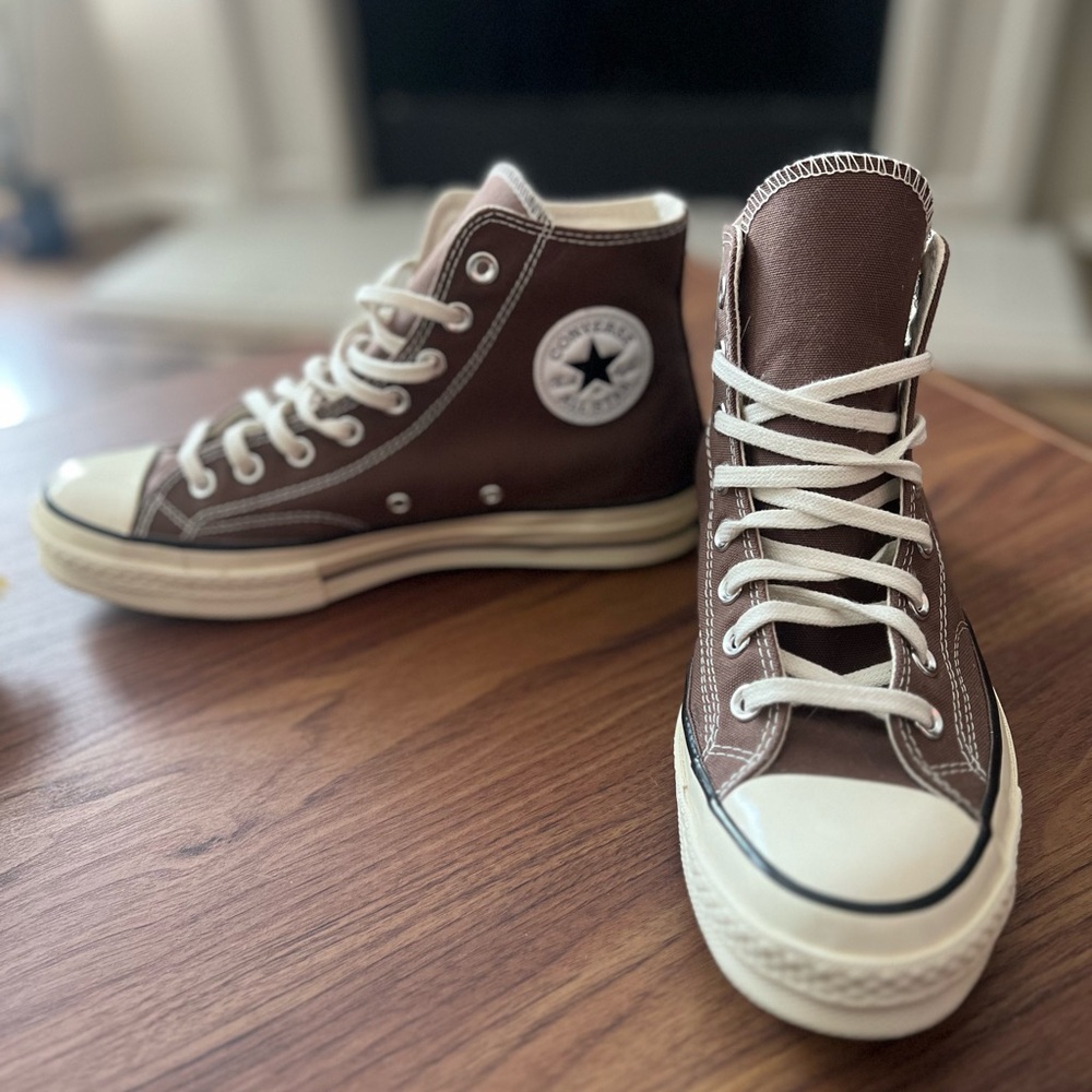 Converse chuck 70 high top brown woman size 10/mens size 8 - Picture 8 of 8